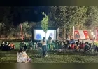 Adıyaman’da Yıldızların Altında Çocuk Sineması aileleri açık havada buluşturdu