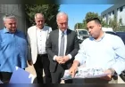 İnegöl Belediyesi Cerrah’ta Veysel Karani Caddesi’ne 15 Dekarlık Sathi Kaplama Uyguladı