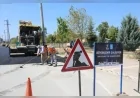 Bursa Büyükşehir Belediyesi, İnegöl Çalıkavak güzergahını 1.200 ton sıcak asfaltla yeniledi