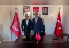 CHP İzmir Milletvekili Mahir Polat’tan Foça İlçe Başkanlığı’na ziyaret: İlçenin gündemi ve örgüt çalışmaları ele alındı