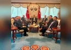 Ankara Ticaret Odası Başkanı Gürsel Baran ve Ankara Kent Konseyi Başkanı Halil İbrahim Yılmaz’dan Cevdet Yılmaz’a Ankara ziyareti