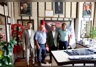 Nevşehir Belediye Başkanı Rasim Arı’dan Tatlarin Belediye Başkanı Ercan Selvi’ye ziyaret