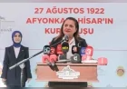 Afyonkarahisar Belediye Başkanı Burcu Köksal: “Afyonkarahisar son büyük zaferin kilidi oldu”