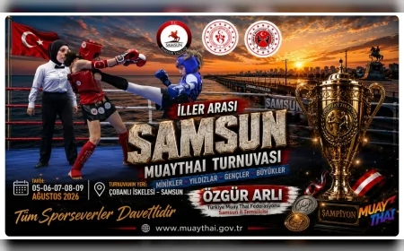 Samsun'da 5-9 Ağustos'ta Düzenlenecek Muaythai Dostluk Turnuvası Türkiye'nin Dört Bir Yanından Sporcuları Buluşturacak