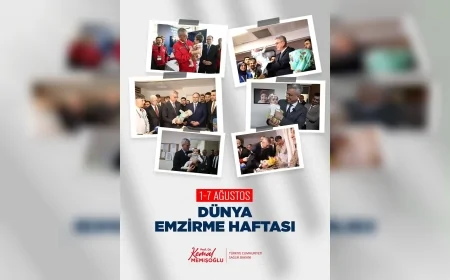 SAĞLIK BAKANI PROF. DR. KEMAL MEMİŞOĞLU: “ANNE SÜTÜ, BİR BEBEĞİN İLK AŞISI VE EN GÜÇLÜ KORUYUCUSUDUR”