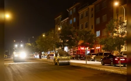 Eskişehir Büyükşehir Belediye Başkanı Ayşe Ünlüce: “Şehrimizin cadde ve bulvarlarını gece gündüz yeniliyoruz