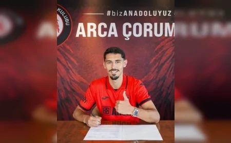 Arca Çorum FK Portekizli Stoper Alexandre Penetra'yı Kadrosuna Kattı