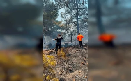 Buca Belediye Başkan Vekili Hüseyin Benzer: “Alevlerle ön safta mücadele eden BUCAKUT ekibimizle gurur duyuyoruz”