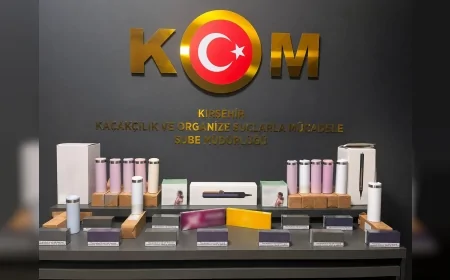 Kırşehir İl Emniyet Müdürlüğü Kaçakçılık Operasyonunda 130 Paket Isıtılmış Tütün Ürünü ve Kaçak Eşya Ele Geçirildi