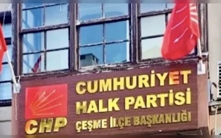 CHP Çeşme İlçe Örgütü'nden ayrılan yöneticiler: “Örgütü borçsuz ve 723 bin 88 lira banka mevcuduyla teslim ettik”
