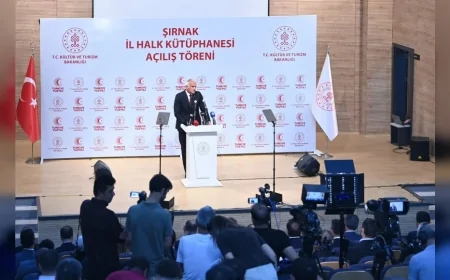 Kültür ve Turizm Bakanı Mehmet Nuri Ersoy: “Kütüphanelerde Cumhuriyet tarihinin en yüksek kullanım ve üye sayılarına ulaştık”