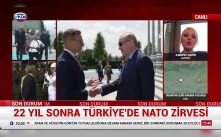 Siyaset Bilimi Uzmanı ve Gazeteci Kadriye Şahin, Sözcü TV'de NATO Zirvesi'nin İlk Gününü Değerlendirdi