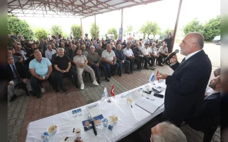 Canik Belediye Başkanı İbrahim Sandıkçı: "Hemşehrilerimizle olan güçlü birlikteliğimizle çalışmaya devam ediyoruz"