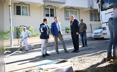 Altındağ Belediye Başkanı Dr. Veysel Tiryaki: “Tüm mahallelerimizde asfalt ve kaldırım çalışmalarımızı sürdürüyoruz”