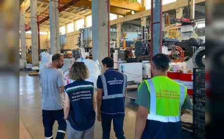 Çevre, Şehircilik ve İklim Değişikliği Bakanlığı Akdeniz'de mikroplastik denetimlerinde 23 tesise 47,6 milyon lira idari ceza uyguladı