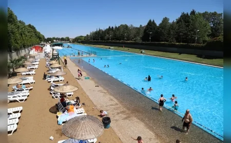 Eskişehir Büyükşehir Belediyesi Kentpark Yapay Plajı ve Olimpik Yüzme Havuzu 6 Ağustos'ta yeniden hizmete açılıyor