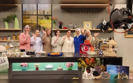 Başiskele Belediyesi Pastacılık Akademisi Ülke TV'de kadın emeğini ve Başiskele'nin lezzetlerini tanıttı