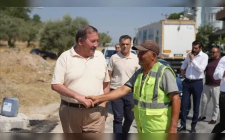 Milas Belediye Başkanı Fevzi Topuz: “Biz hizmet için geldik Hizmette sınır yoktur”
