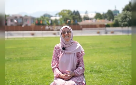 Düzce Belediye Başkanı Dr. Faruk Özlü’nün hayata geçirdiği Merkez Park için 77 yaşındaki Hatice Turan: “Her taraf ışıl ışıl, spor yapanları gördükçe çok mutlu oluyorum