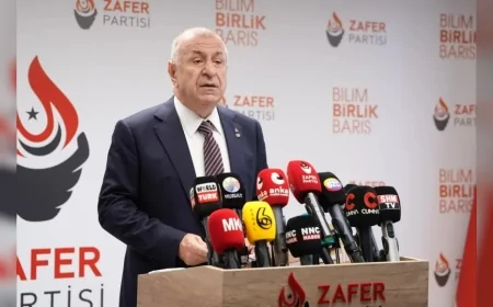 Zafer Partisi Genel Başkanı Prof. Dr. Ümit Özdağ: “Bu Hafta TBMM’ye Gelecek PKK Affı, Anayasa’yı Değiştirecek Bir Sürecin Başlangıcıdır”