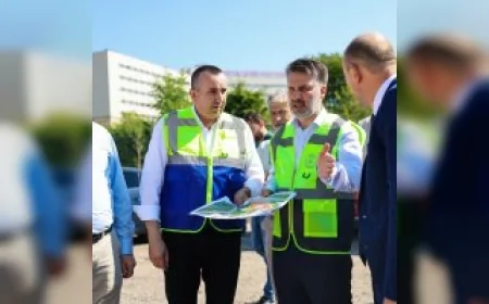 Bursa Büyükşehir Belediyesi Başkan Vekili Şahin Biba: “Şehir Hastanesi Otoparkı Bu Ay Hizmete Açılacak”