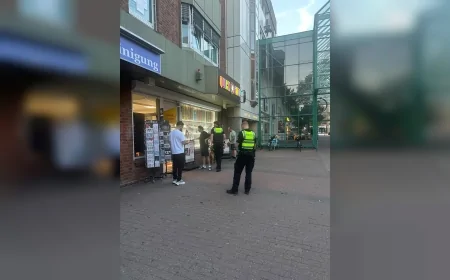 Hamburg Eidelstedt Platz’ta kioskta biber gazı paniği: Çocukların tartışmasının ardından polis müdahale etti