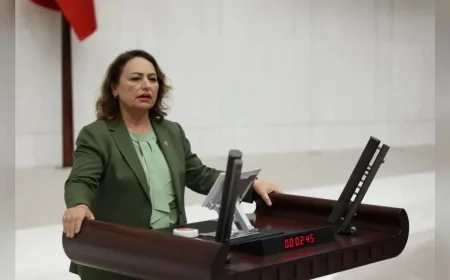 CHP Adana Milletvekili TBMM Başkanlık Divanı Üyesi Dr. Müzeyyen Şevkin: “Yolcu garantisi verilen havalimanında 100 emekçi neden işten çıkarılıyor?”
