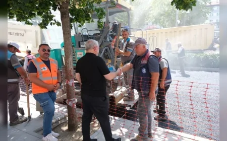 Çorum Belediye Başkanı Dr. Halil İbrahim Aşgın: “Gazi Caddesi şehrimizin vitrini, çalışmaları en kısa sürede tamamlayacağız”