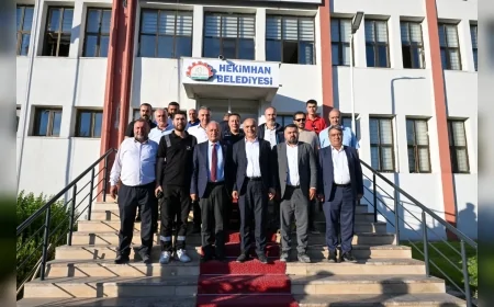 Malatya Büyükşehir Belediye Başkanı Sami Er: “Hekimhan'ı geleceğe hazırlıyoruz, kentsel dönüşümle bambaşka bir ilçe olacak”