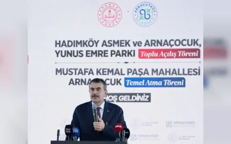 İstanbul’da Hadımköy ASMEK ve ARNAÇOCUK ile Yunus Emre Parkı Açıldı Mustafa Kemal Paşa Mahallesi’ne Yeni ARNAÇOCUK İçin İlk Adım Atıldı