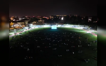 Düzce Merkez Park’ta Spor ve Açık Hava Sineması Buluştu, Vatandaşlardan Yeni Yaşam Alanına Tam Not!