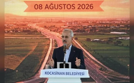Ulaştırma ve Altyapı Bakanı Abdulkadir Uraloğlu: “Ali İhsan Alçı Bulvarı Kayseri’de trafik akışını düzenleyecek”