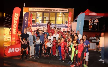 Nevşehir’de Türkiye Karting Şampiyonası’nın 4. Ayağında 55 Sporcu Pistte Mücadele Etti