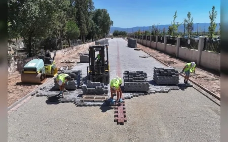 Efeler’de Gazipaşa İlkokulu ve Şehir Hastanesi güzergâhlarında 25 bin metrekarelik yol yenileme çalışması tamamlandı