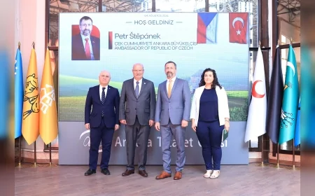ATO Başkanı Gürsel Baran: “Ankara’nın ihracat potansiyeliyle Çekya ile 6,5 milyar dolarlık ticaret hacmini daha yukarı taşıyabiliriz”