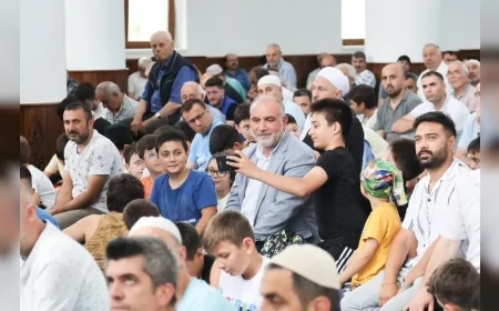Canik Belediye Başkanı İbrahim Sandıkçı: “Camilerimiz Çocuklarımızın ve Gençlerimizin Sesleriyle Neşe Doluyor”