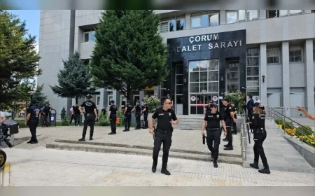 Çorum’da akrabalar arasındaki kız kaçırma tartışması kanlı bitti: 1 kişi öldü, 3 şüpheli adliyeye sevk edildi