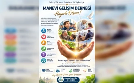 Manevi Gelişim Derneği Genel Başkanı Ramazan Çelik: “Gençliğe yapılan her yatırım, geleceğe yapılmış en kârlı yatırımdır”