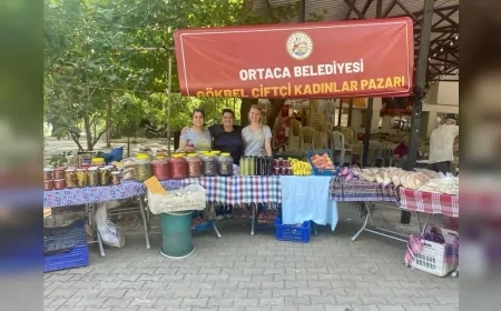 Ortaca Gökbel’de Üretici Kadın Pazarı İlk Kez Kuruldu, Kadın Emeği Doğrudan Tüketiciyle Buluştu