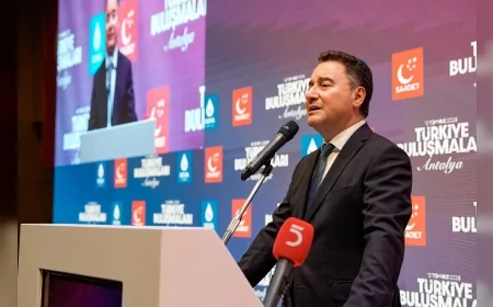 DEVA Partisi Genel Başkanı Ali Babacan: “Bu yasa teklifi uzun yolun ilk kilometre taşı diyebiliriz”