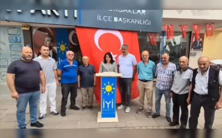 İYİ Parti Pursaklar İlçe Başkanı Cihanur Öncar: “Türkiye Cumhuriyeti pazarlık konusu yapılamaz”