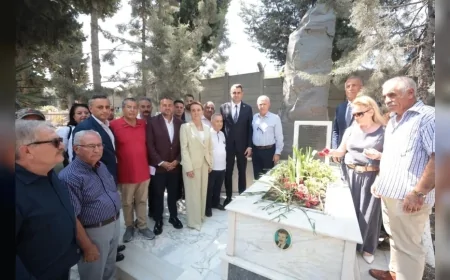 Aydın Erten vefatının 26’ncı yılında Gültepe’de kabri başında anıldı