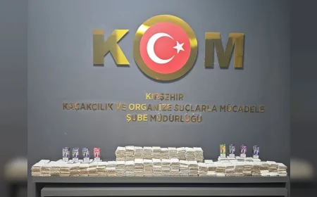 Kırşehir İl Emniyet Müdürlüğü Kaçakçılık Operasyonunda 7 Bin 420 Doldurulmuş Makaron Ele Geçirdi