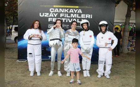 Çankaya Uzay Filmleri Festivali 14 Ağustos’ta Ahlatlıbel Atatürk Parkı’nda başlıyor