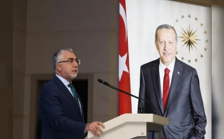 Çalışma ve Sosyal Güvenlik Bakanı Prof. Dr. Vedat Işıkhan: “Kayıtlı istihdamımızı büyütüyor, çalışma hayatımızı güçlendiriyoruz”