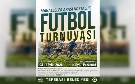 Tepebaşı Belediyesi 35 Yaş Üzeri Vatandaşları Mahalleler Arası Nostaljik Futbol Turnuvasında Buluşturuyor