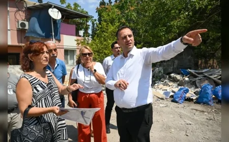 Bornova Belediye Başkanı Ömer Eşki: “Altındağ ve Serintepe trafiğini rahatlatacak modern bir aks oluşturacağız”