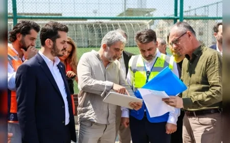 Bursa Büyükşehir Belediyesi Başkan Vekili Şahin Biba: “Demirtaş Spor Kompleksi’ni yıl sonuna kadar tamamlayacağız”