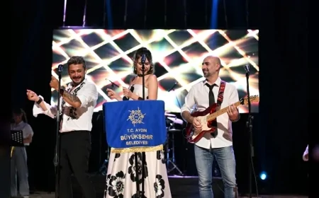 Aydın Büyükşehir Belediye Başkanı Özlem Çerçioğlu: “Yaz Konserleri” Didim’de 80’ler ve 90’ların unutulmaz şarkılarıyla sürdü