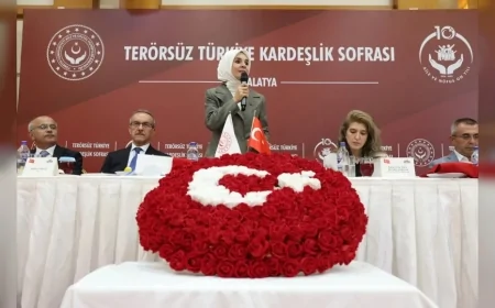 Aile ve Sosyal Hizmetler Bakanı Mahinur Özdemir Göktaş: “Terörsüz Türkiye güçlü Türkiye’nin teminatı olması için var”